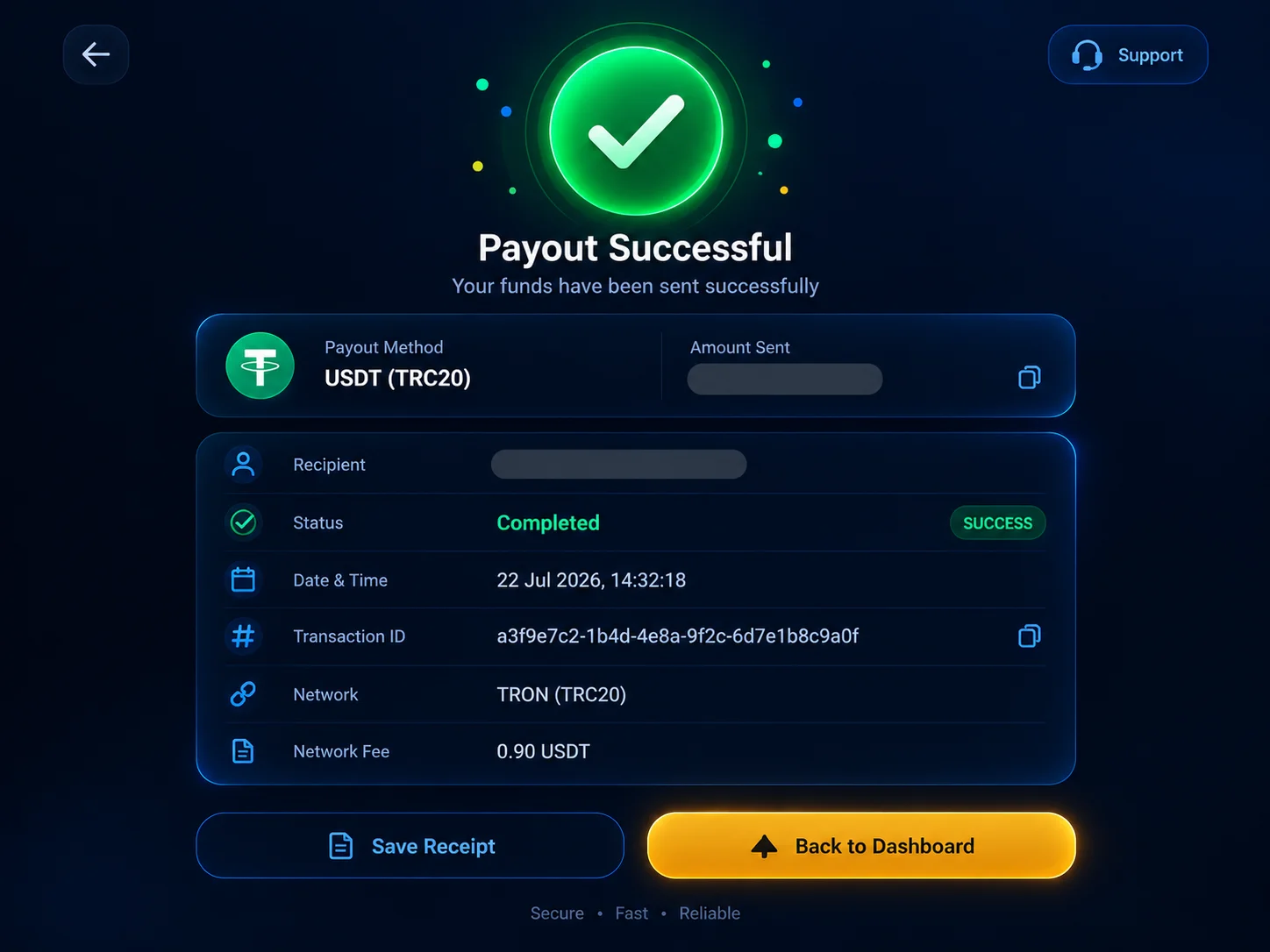 Payout proof 1